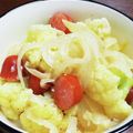 MIKE©'s cooksnap of when they made カリフラワーとソーセージのホットミルク煮.