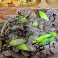 こうきとだいきママ's cooksnap of when they made 牛肉とアスパラのウスターソース炒め.