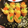Rika☆Rin's cooksnap of when they made 甘すぎない☆おいなりさん①.