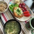 ぐりtoぐら's cooksnap of when they made 厚揚げのチーズ焼き.