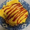 料理初心者男。's cooksnap of when they made うちの定番◎ケチャップいっぱいオムライス.