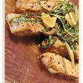 MarsaM's cooksnap of when they made みず菜と豚ロースのペペロンソテー☆.