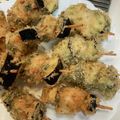 ☆ドキンちゃん☆”'s cooksnap of when they made 【農家のレシピ】なすとささみの串揚げ.