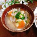 ねずみんパラダイス's cooksnap of when they made なんちゃって豚汁…肉なしだけど.