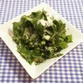 horseland's cooksnap of when they made ｡ஐஃポリ袋で♡セロリの葉のサラダ｡ஐஃ.
