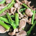 paco723's cooksnap of when they made お家居酒屋！アスパラと砂肝のバタポン炒め.