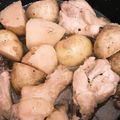 あずまち's cooksnap of when they made 甘辛♪ 新じゃがと手羽中の煮っころがし.