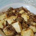 HisaponMK2's cooksnap of when they made 肉味噌豆腐☆.
