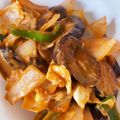 すずらん♪'s cooksnap of when they made 茄子と玉ねぎのケチャップチーズ炒め.