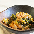 E吉☆'s cooksnap of when they made 白菜と桜海老のごま煮.