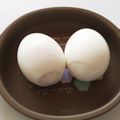 くりんきんとん's cooksnap of when they made 超簡単！つるつるゆで卵☆裏技です！.