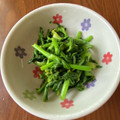 かのこはLOVE's cooksnap of when they made ＊菜の花のからし和え＊.