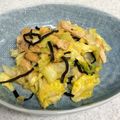 ☆すぬぴっぴ☆'s cooksnap of when they made 簡単春キャベツと油揚げと塩昆布のレンチン.