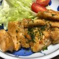chocoraママ's cooksnap of when they made 簡単！鶏むね肉の麺つゆマスタード炒め.