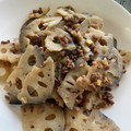 SARINGER's cooksnap of when they made ＊れんこんとしょうが、ひき肉のきんぴら＊.