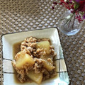 Laufen's cooksnap of when they made とろとろな、そぼろ大根.