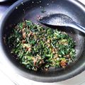 こちなち's cooksnap of when they made 苦くない人参の葉っぱのお浸し.
