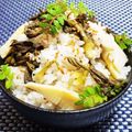 辰夫女子's cooksnap of when they made 春の香りの王様、たらの芽ご飯.
