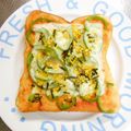 お塩と砂糖's cooksnap of when they made のりたまトースト.