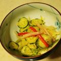 クックA7ACJK☆'s cooksnap of when they made きゅうりとキャベツの酢の物.