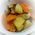 史夜☆aya☆'s cooksnap of when they made じゃが芋・人参・塩昆布和え～♪.