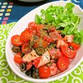 ちわここ's cooksnap of when they made *たこのトマトソース和え　オリーブ風味*.