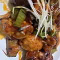 すずめ426's cooksnap of when they made ナスと鶏ももの甘酢炒め.