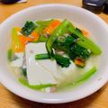 ぷにぷにもみじ's cooksnap of when they made 小松菜と豆腐の塩あんかけ.
