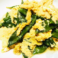 なとか's cooksnap of when they made ずぼら　さやえんどうの卵とじ　麺つゆで.