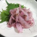 xxこのみxx's cooksnap of when they made 新玉ねぎ☆紫蘇ふり漬け.