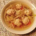 yesmama's cooksnap of when they made スープ&鍋に合う肉団子*˙﹀˙*)ﾉ