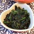 tikariri's cooksnap of when they made 子供もパクパク甘いほうれん草のゴマ和え.