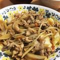 YUKIKI☆'s cooksnap of when they made おひとりさまのオイソ風味の豚生姜焼き.