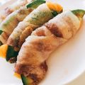 KAORULALA's cooksnap of when they made 簡単☆アボカドとチーズの肉巻き.