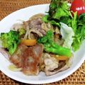 さくらスキップ's cooksnap of when they made 豚こまとブロッコリーの甘辛ニンニク炒め★.