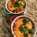 saki1010's cooksnap of when they made ほうれん草の巣ごもりチーズ焼き♪.