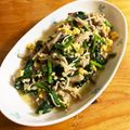 annrice134's cooksnap of when they made きのことほうれん草の♡味噌マヨそぼろ炒め.