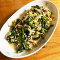 annrice134's cooksnap of when they made きのことほうれん草の♡味噌マヨそぼろ炒め.