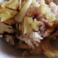 AiYuKE's cooksnap of when they made 油揚げとキャベツの炊き込みご飯風チャーハ.