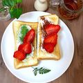 りいママPAD's cooksnap of when they made いちご抹茶ティラミストースト★おやつパン.