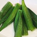 naki1227's cooksnap of when they made オクラの浅漬け.