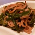きてぃコ★'s cooksnap of when they made ピーマンとハムのオイマヨ炒め.