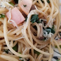 ち（＊´・ω・｀）ろ's cooksnap of when they made ほうれん草とシラスの和風パスタ.