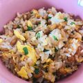 ryowatarai's cooksnap of when they made 簡単！シンプル！納豆チャーハン♪.