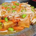 amo♥♥'s cooksnap of when they made 焼きこうや豆腐のキノコあんかけ.