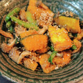 えりぺこ's cooksnap of when they made 小松菜とかぼちゃのごま和え♪.