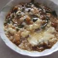 きらり流れ星's cooksnap of when they made 残ったお味噌汁でチーズおじや.