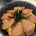 クックPCKCO5☆'s cooksnap of when they made 簡単☆カフェ風♪スパム丼.