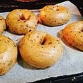 ごにょ's cooksnap of when they made HB　シナモン＆レーズンベーグル.