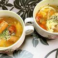 ヌーシ's cooksnap of when they made ウインナーと玉子のトマトスープ.